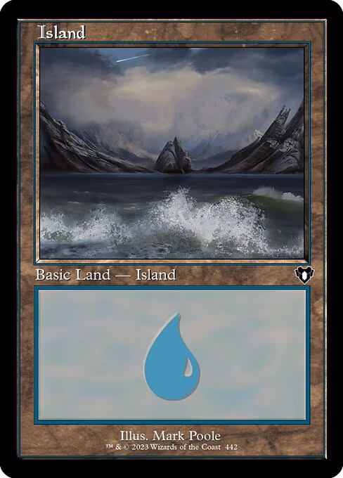 Island (442) (Retro Frame)