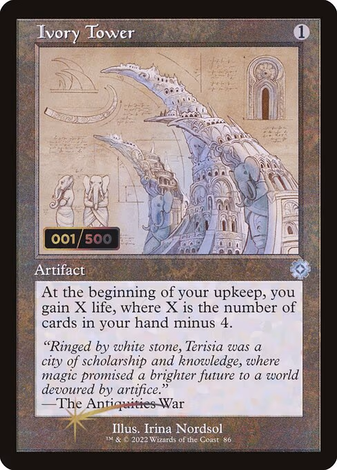 Ivory Tower (Schematic) (Serial Numbered)