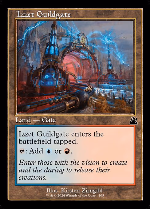 Izzet Guildgate (Retro Frame)