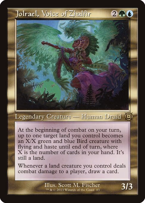 Jolrael, Voice of Zhalfir (Retro Frame) - R (83)