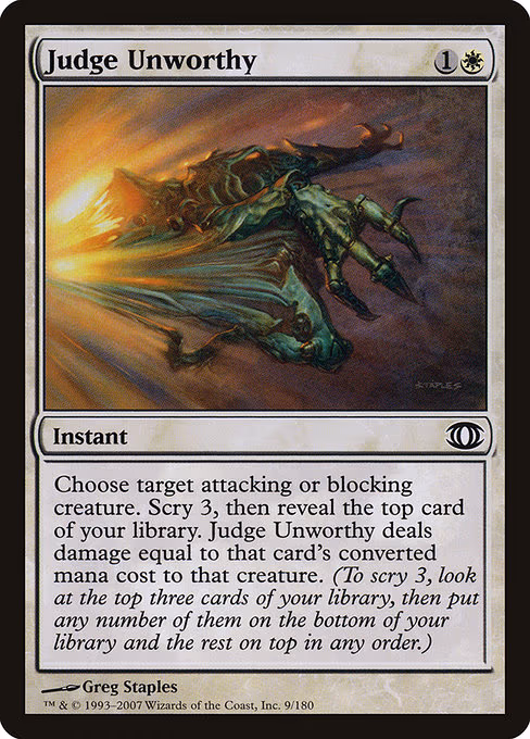 Judge Unworthy