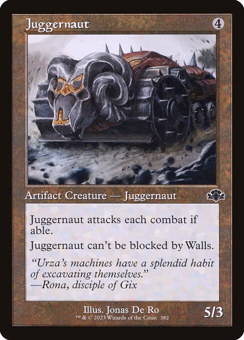Juggernaut (Retro Frame)