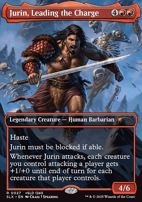 Jurin, Leading the Charge