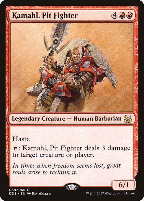 Kamahl, Pit Fighter