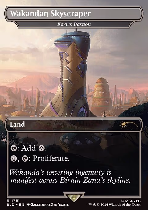 Wakandan Skyscraper - Karn's Bastion