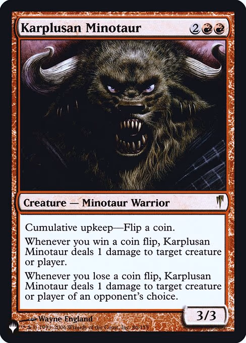Karplusan Minotaur - R (86)