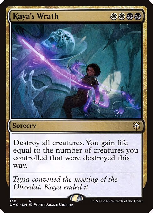 Kaya's Wrath