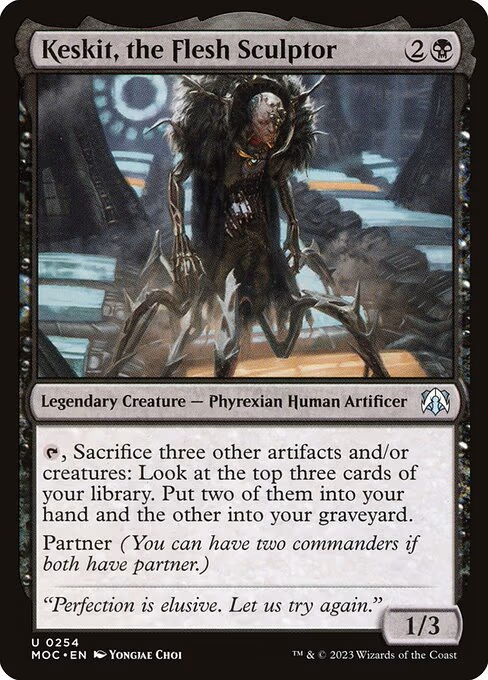 Keskit, the Flesh Sculptor - U (254)