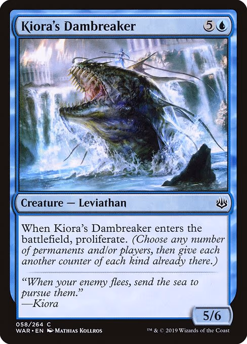 Kiora's Dambreaker - C (58)