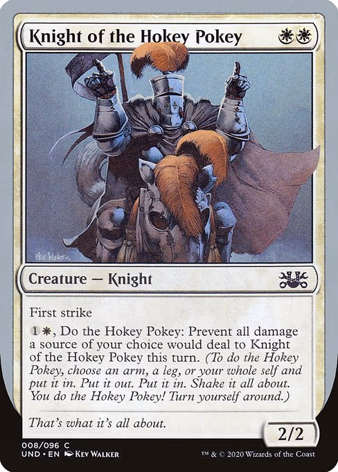 Knight of the Hokey Pokey