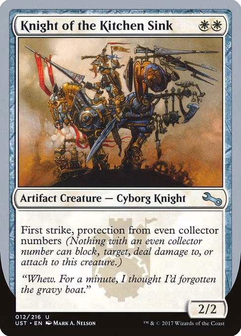 Knight of the Kitchen Sink