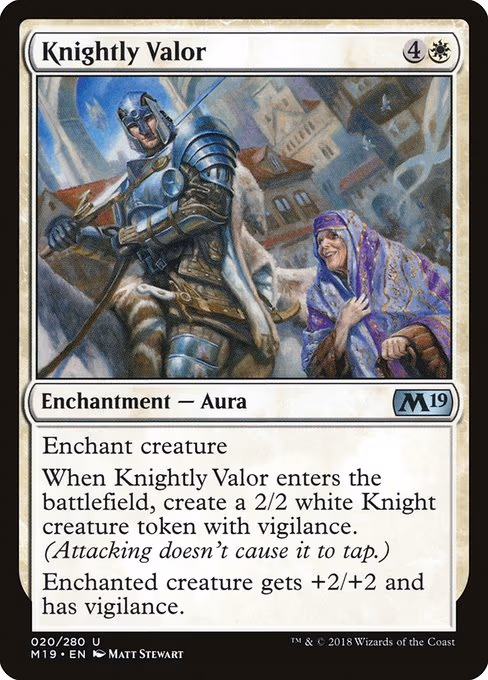 Knightly Valor - U (20)