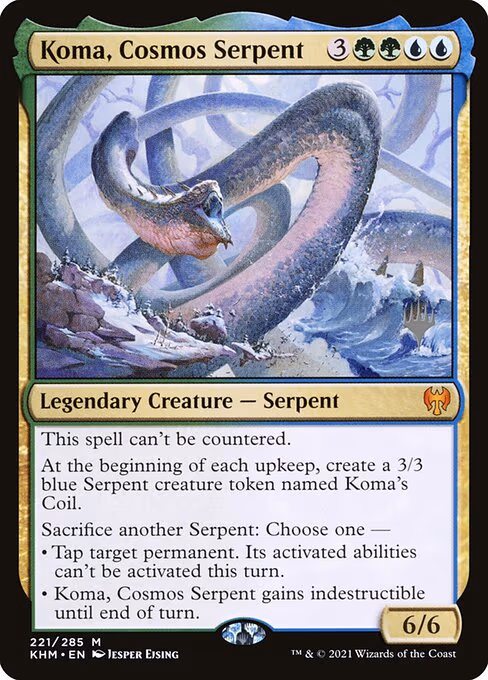 Koma, Cosmos Serpent
