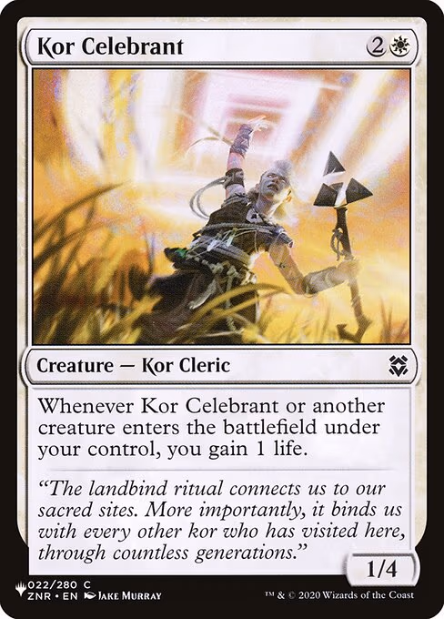 Kor Celebrant - C (022/280)