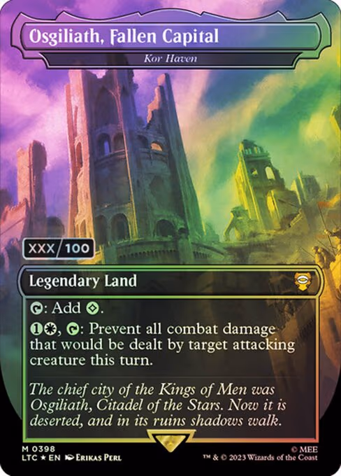 Osgiliath, Fallen Capital - Kor Haven (Serial Numbered)