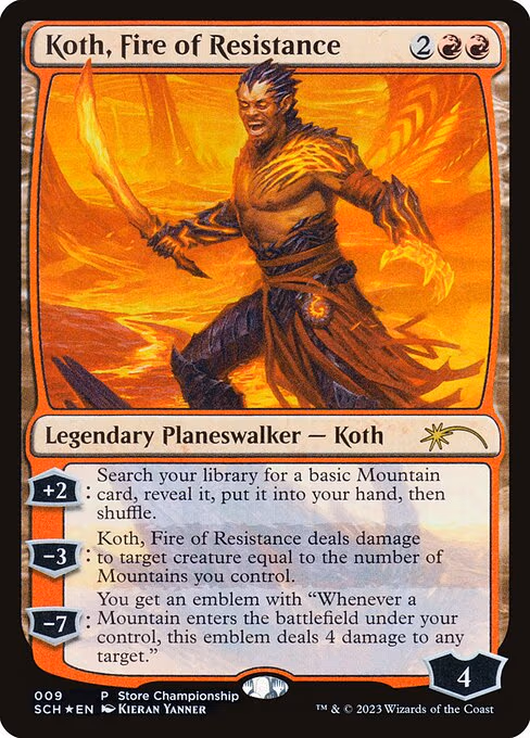 Koth, Fire of Resistance