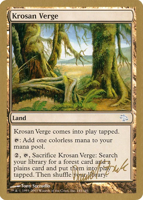 Krosan Verge - 2003 Daniel Zink