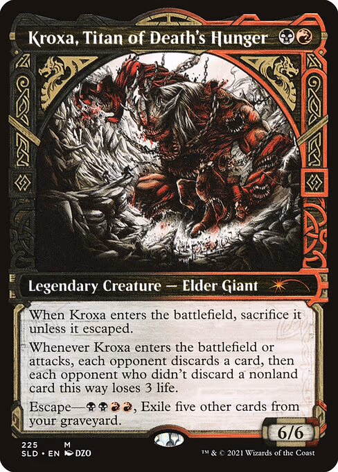 Kroxa, Titan of Death's Hunger