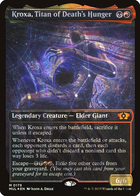 Kroxa, Titan of Death's Hunger