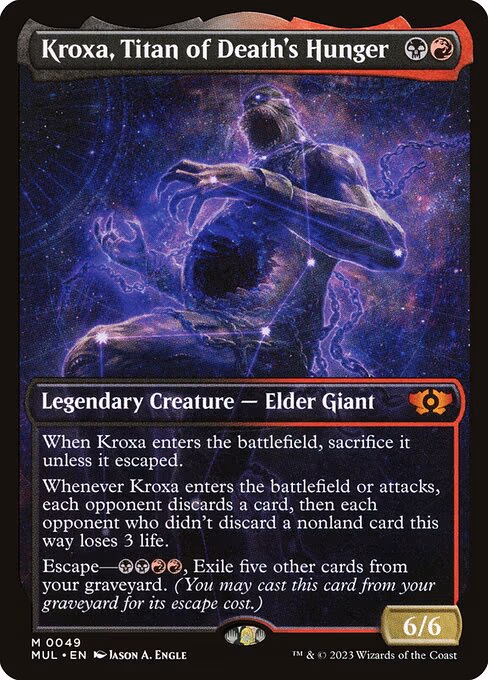 Kroxa, Titan of Death's Hunger