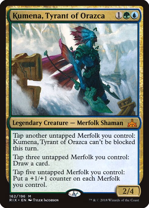 Kumena, Tyrant of Orazca