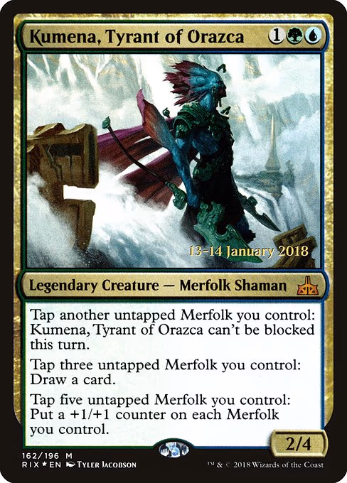 Kumena, Tyrant of Orazca
