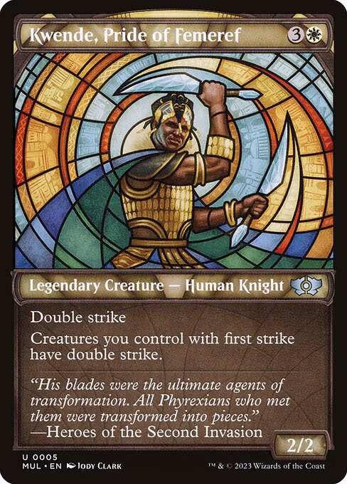 Kwende, Pride of Femeref