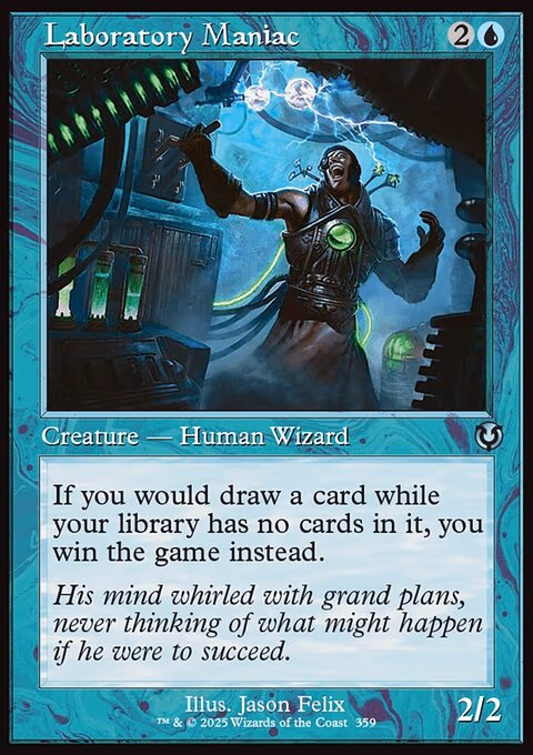 Laboratory Maniac (Retro Frame)