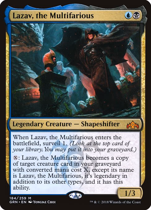 Lazav, the Multifarious
