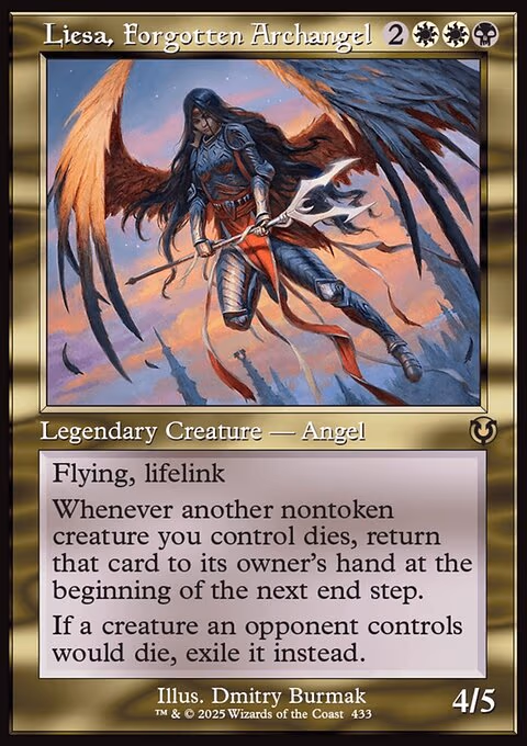 Liesa, Forgotten Archangel (Retro Frame)