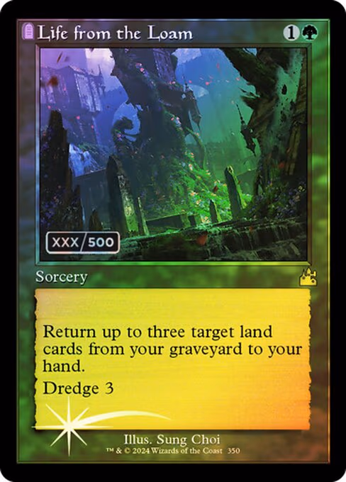 Life from the Loam (Retro Frame) (Serial Numbered)
