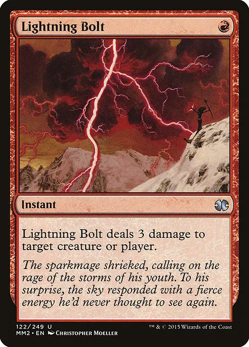 Lightning Bolt - U (122)