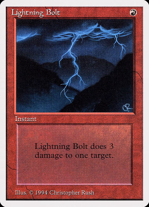 Lightning Bolt - C (162)