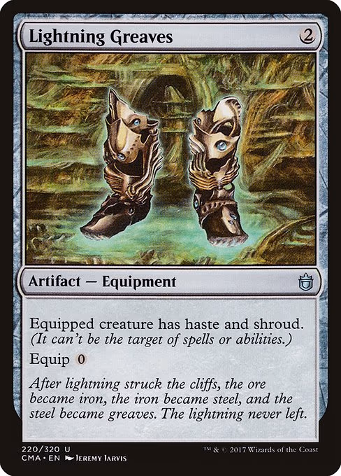Lightning Greaves - U (220)