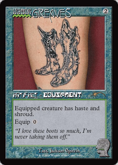 Lightning Greaves