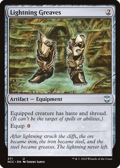 Lightning Greaves - U (371)