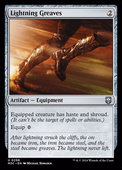Lightning Greaves - U (298)