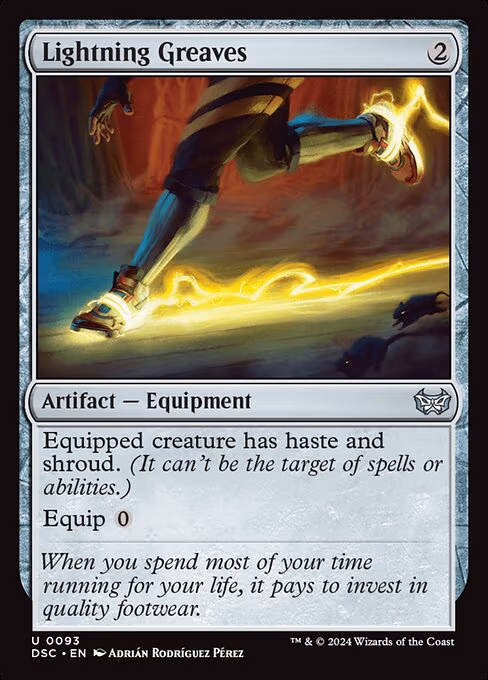 Lightning Greaves - U (93)