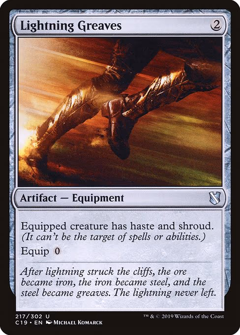 Lightning Greaves - U (217)
