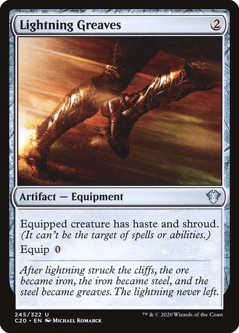 Lightning Greaves - U (245)