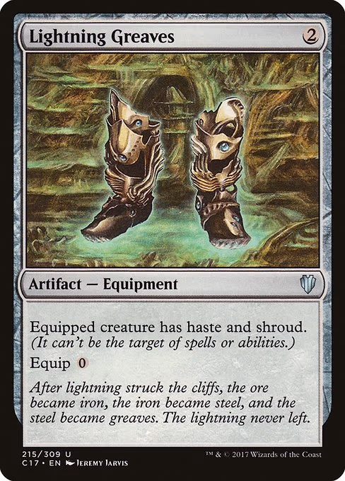 Lightning Greaves - U (215)