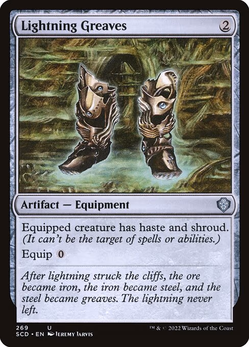 Lightning Greaves - U (269)