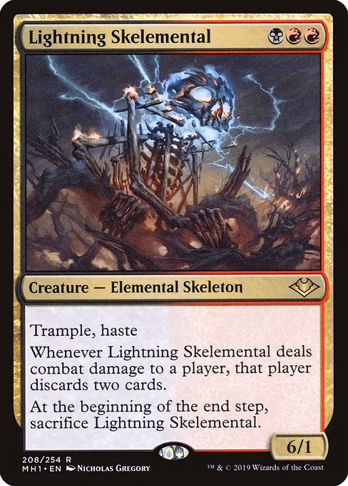 Lightning Skelemental - R (208)