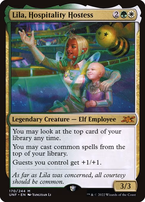 Lila, Hospitality Hostess