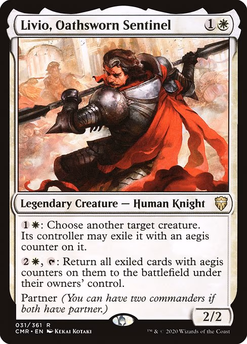 Livio, Oathsworn Sentinel