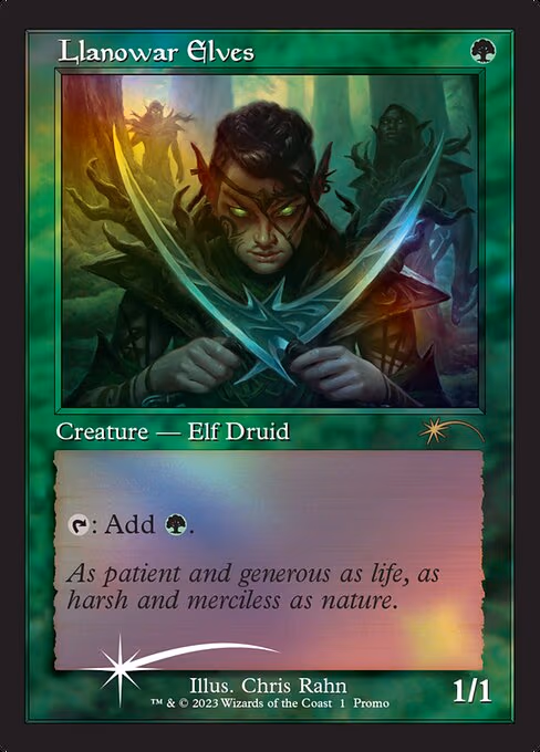 Llanowar Elves (Retro Frame)