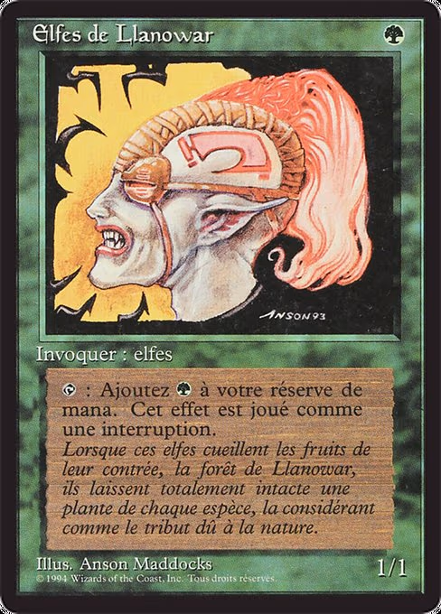 Llanowar Elves
