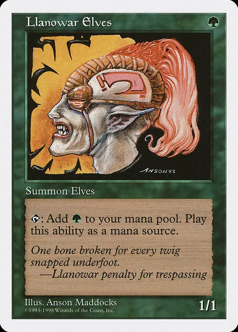 Llanowar Elves - C