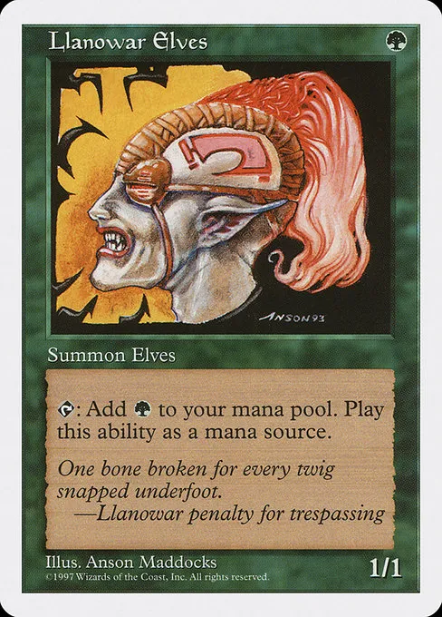 Llanowar Elves - C