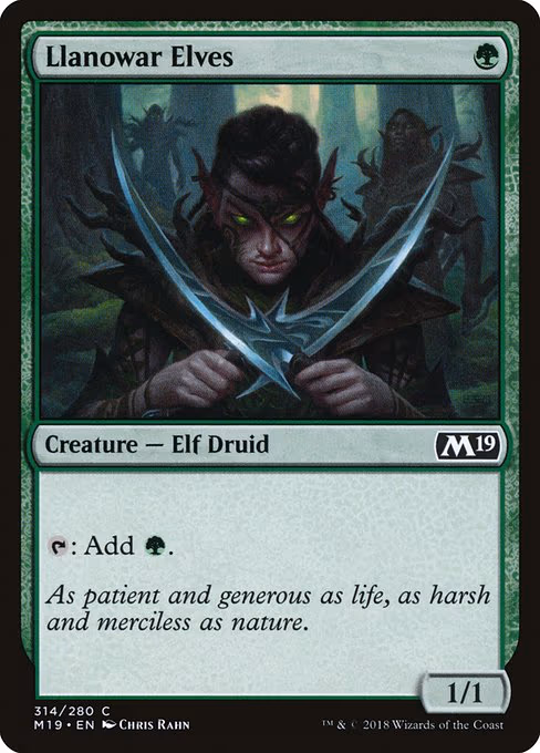 Llanowar Elves - C (314)